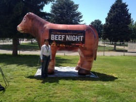 Carmen is a big supporter of Idaho's beef industry; rarely missing a meeting, trade show, or producer event! 