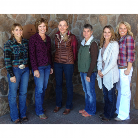 What a great looking group of women, helping to further Idaho's cattle industry! From left to right: Chyenne Smith, wife of ICA Board Member Jay Smith; Laurie Lickley, newly elected ICA President; Linda Rider, ICA Board Member; Dawn Anderson, newly elected ICA Purebred Council Chair; Megan Satterwhite, newly elected ICA Cattlewomen Council Chair; and Jessie Jarvis, newly elected ICA Board Member.