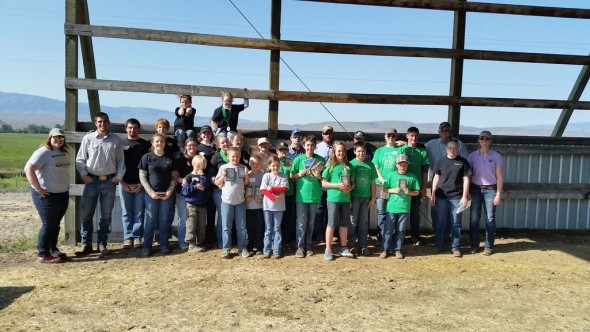 Participants of the 2015 Rangeland Skill-a-thon. 